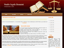 Tablet Screenshot of bonaiuti.com